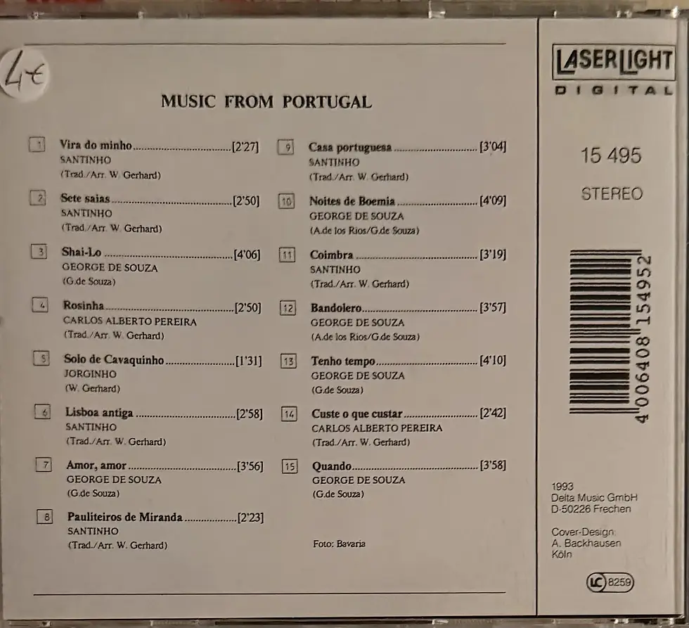 CD Audio de Compilation - Music From Portugal | Vinyles & Vintage