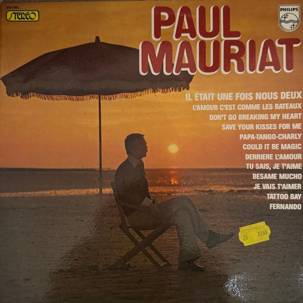 Disque vinyle de Paul Mauriat – Il Était Une Fois Nous Deux en vente sur Vinyles & Vintage