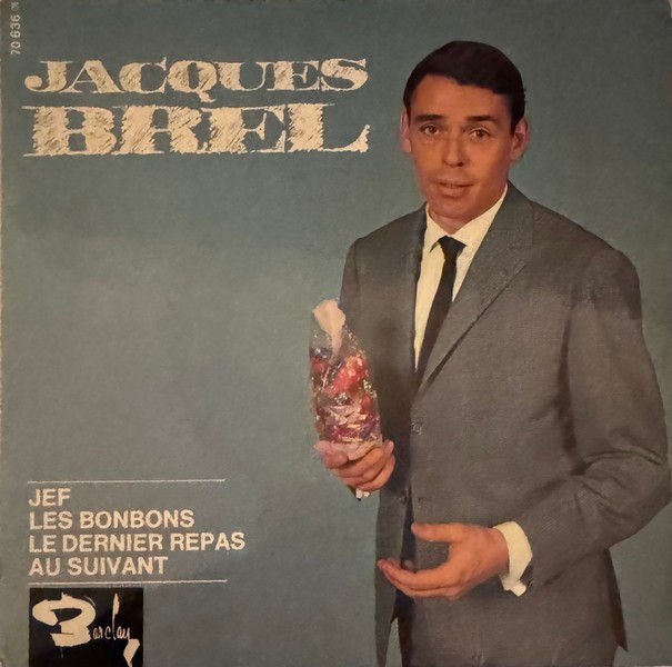 Disque vinyle de Jacques Brel - Jef en vente sur Vinyles & Vintage