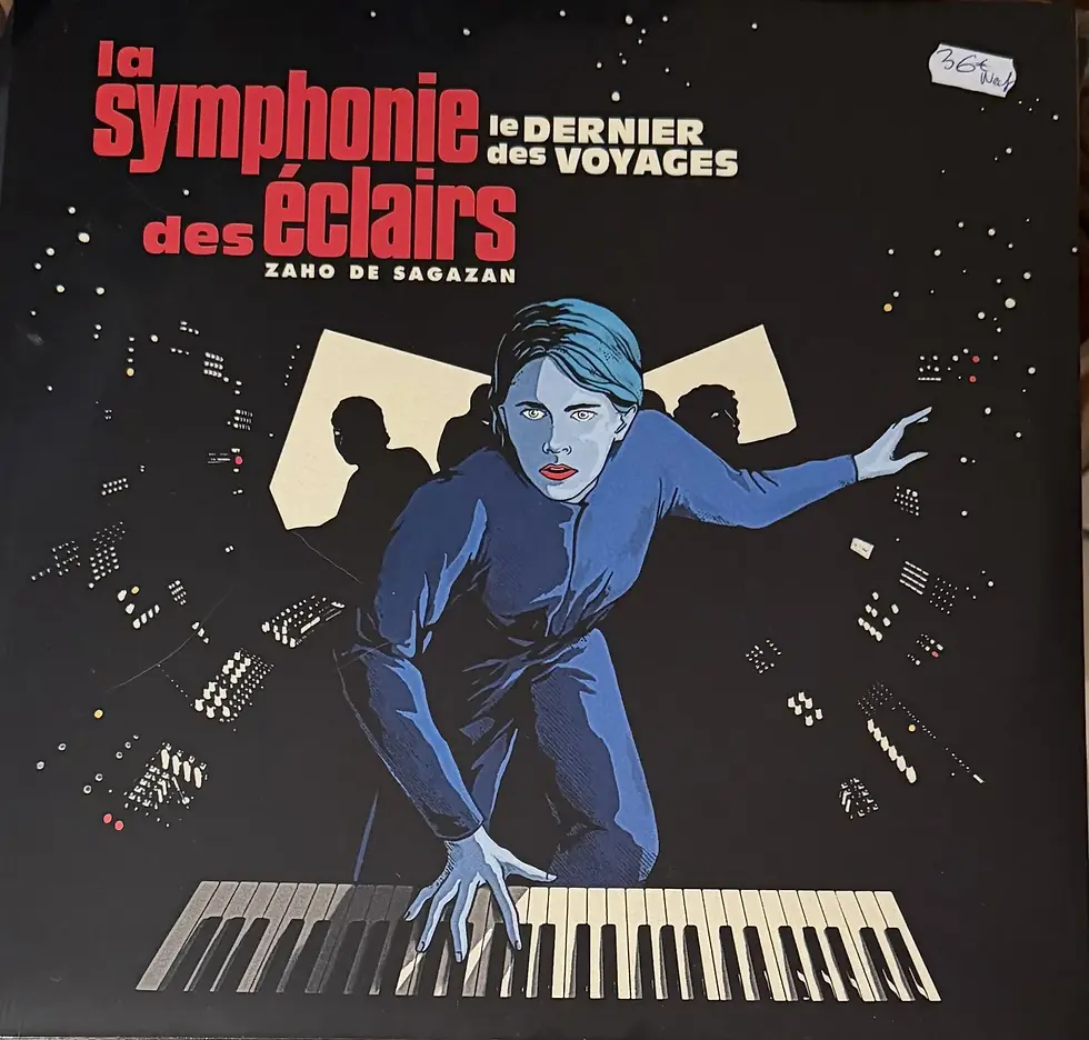 Miniature : Disque vinyle de Zaho De Sagazan - La Symphonie Des Éclairs Le Dernier Des Voyages | Vinyles & Vintage