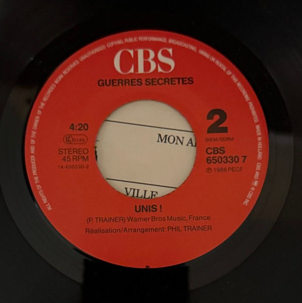 Disque vinyle de Phil Trainer - Les Super Héros Marvel, Guerres Secrètes en vente sur www.vinylesandvintage.com