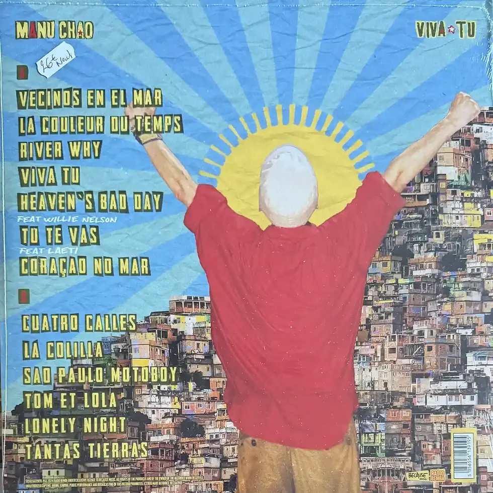 disque vinyle de Manu Chao - Viva Tu (black vinyl) | Vinyles & Vintage