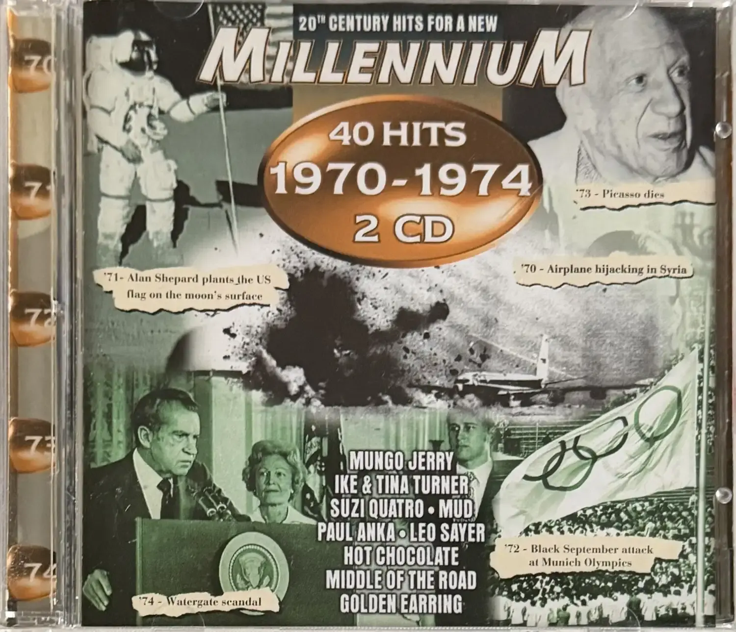 CD Audio de Millennium - 40 Hits 1970-1974 | Vinyles & Vintage