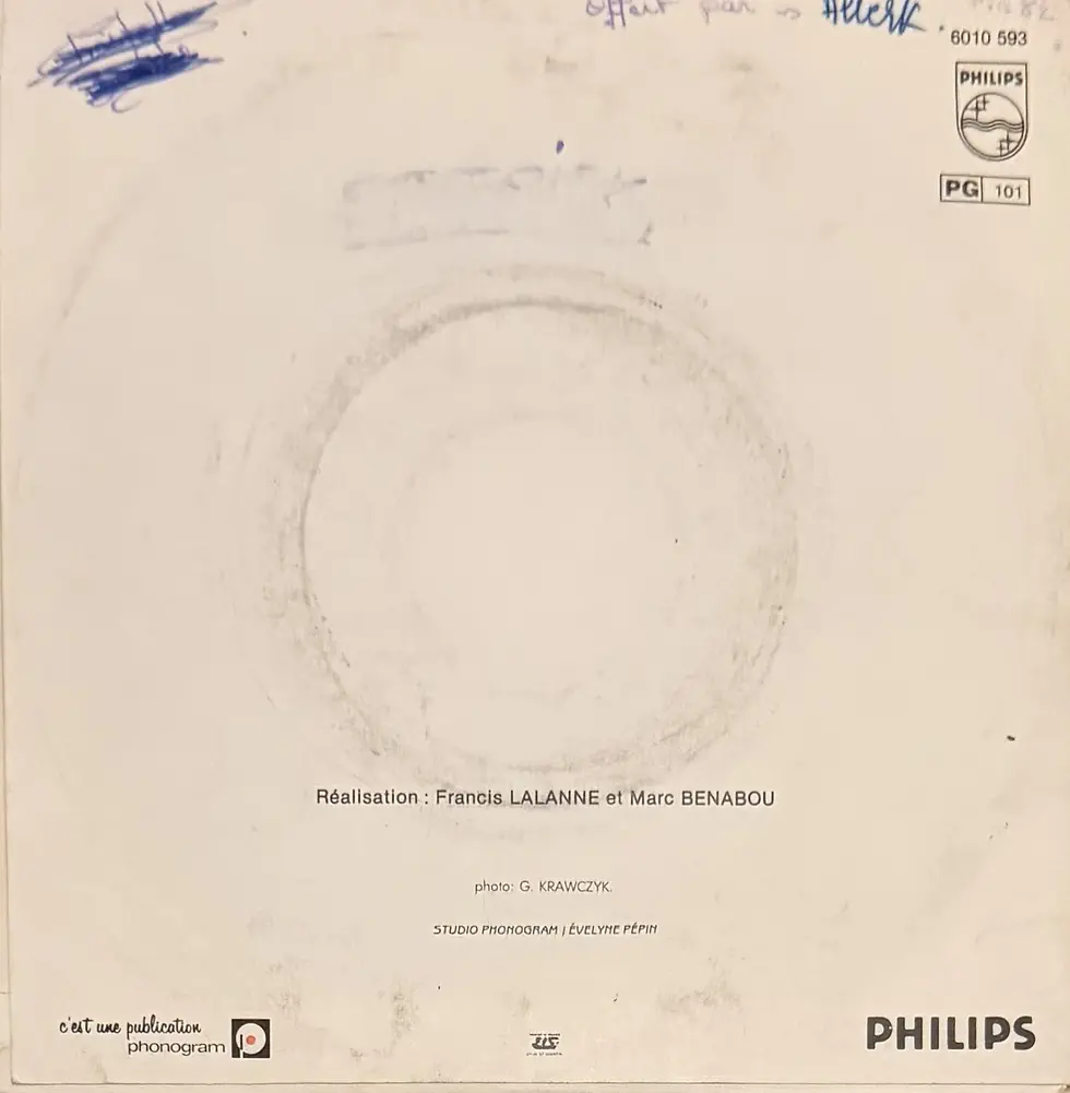 Disque vinyle de Francis Lalanne - Fais-moi l'amour pas la guerre | Vinyles & Vintage
