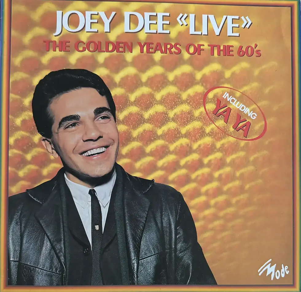 Disque vinyle de Joey Dee - Live : The Golden Years Of The 60s | Vinyles & Vintage