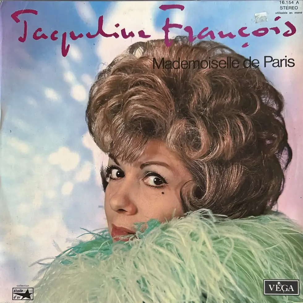 Disque vinyle de Jacqueline François - Mademoiselle De Paris | Vinyles & Vintage