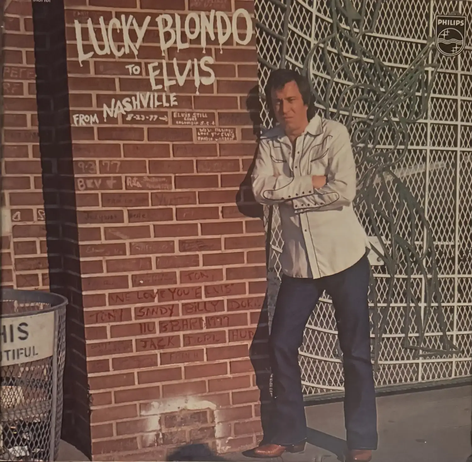 Disque vinyle de Lucky Blondo - To Elvis From Nashville |  Vinyles & Vintage