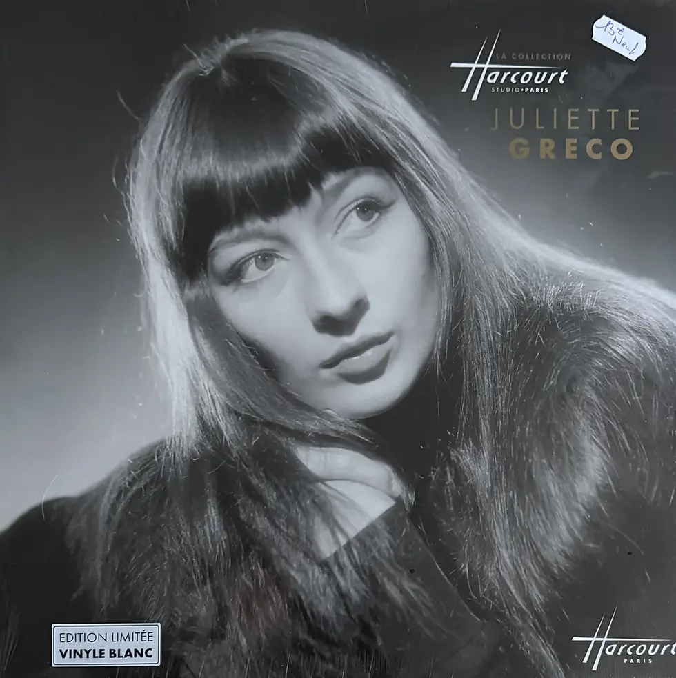Disque vinyle de Juliette Gréco - Collection Harcourt | Vinyles & Vintage
