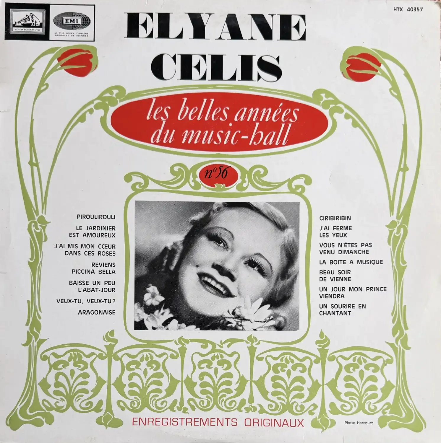 Disque vinyle de Elyane Célis - Les Belles Années Du Music-Hall N° 56 | Vinyles & Vintage