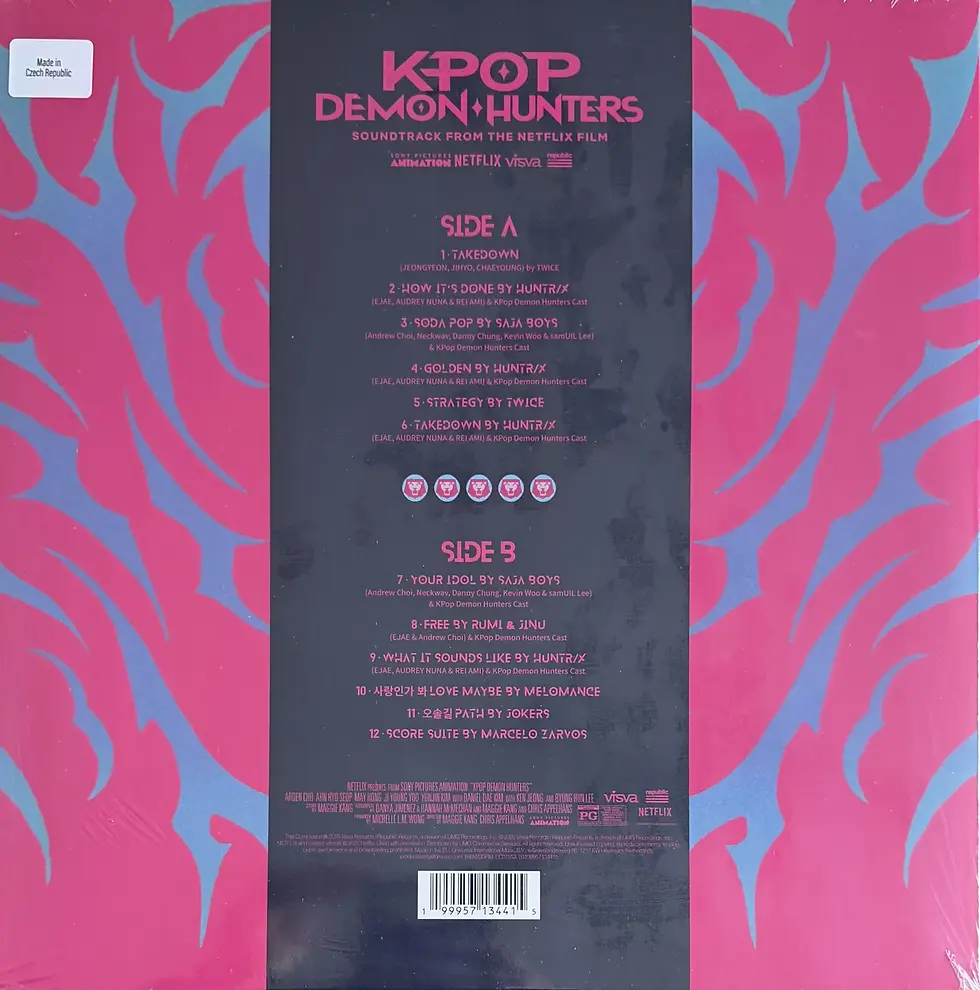 Disque vinyle de Kpop Demon Hunters - Kpop Demon Hunters Soundtrack - Saja Boys Edition | Vinyles & Vintage