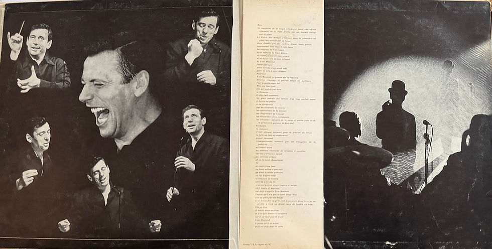 Miniature : Disque vinyle de Yves Montand - Récital 63 en vente sur Vinyles & Vintage