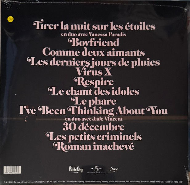 Miniature : Disque vinyle de Etienne Daho - Tirer la nuit sur les étoiles en vente sur www.vinylesandvintage.com