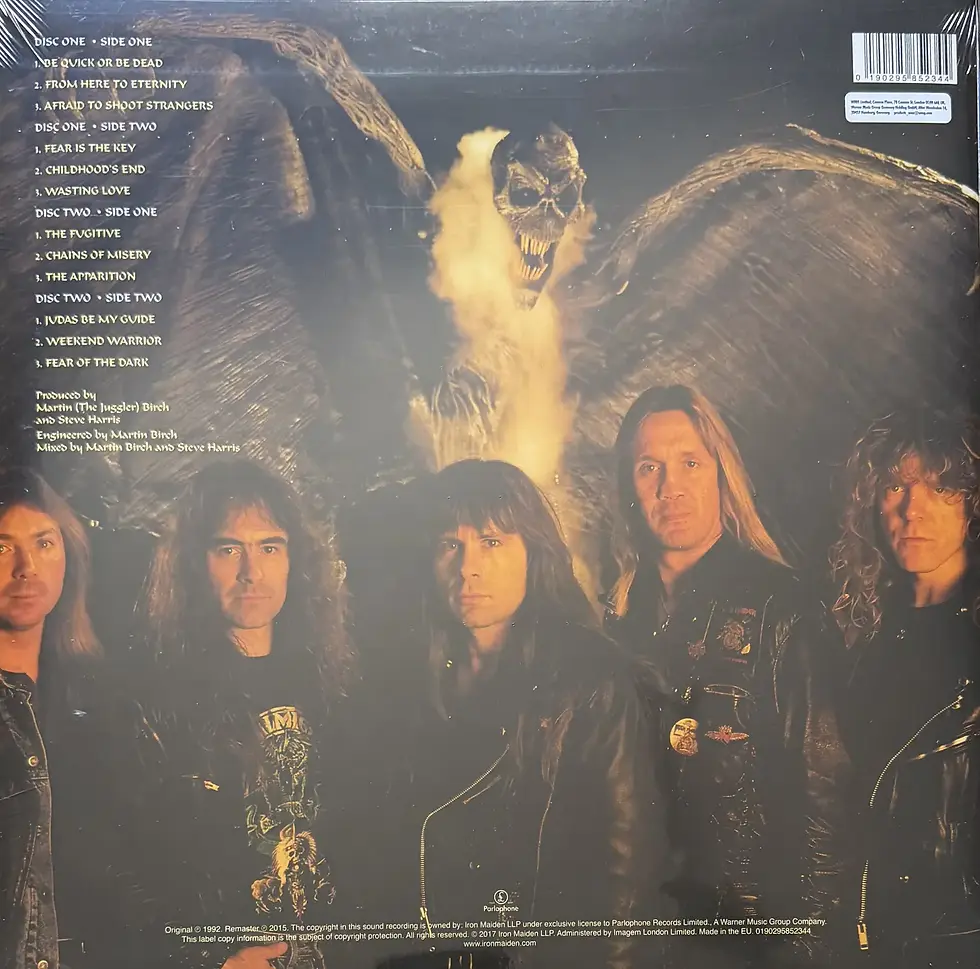 Disque vinyle de Iron Maiden - Fear Of The Dark | Vinyles & Vintage