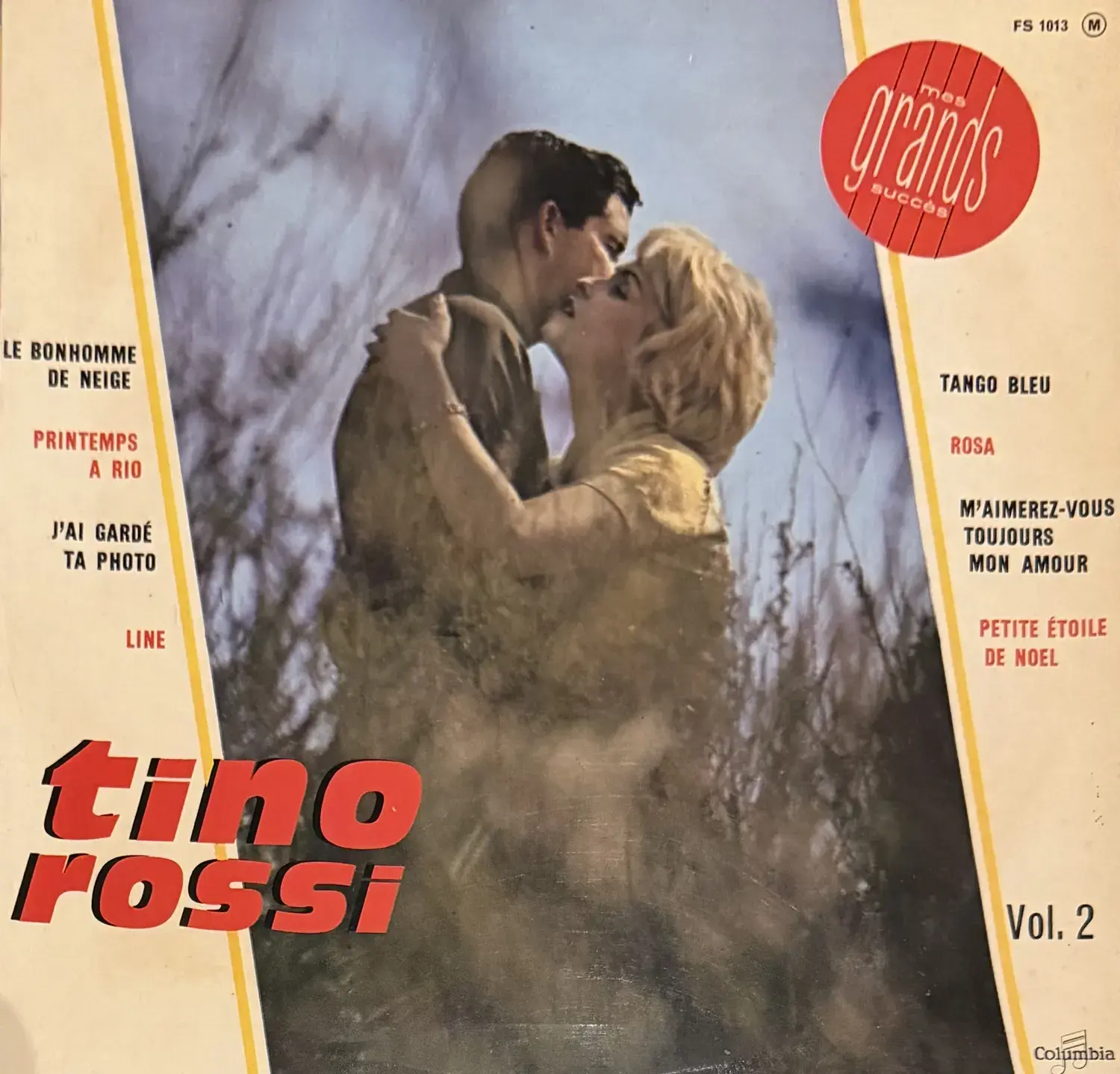 Disque vinyle de Tino Rossi - Mes Grands Succès Vol. 2 | Vinyles & Vintage