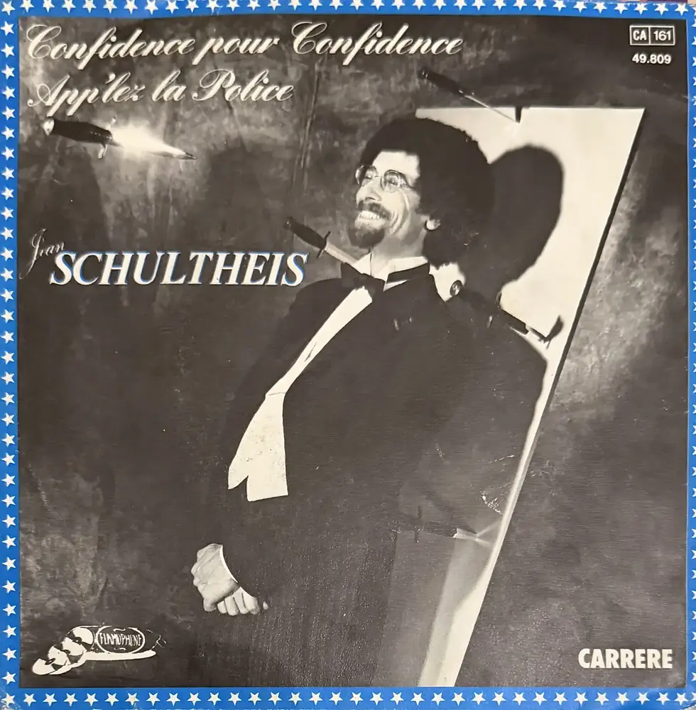 Disque vinyle de Jean Schultheis - Confidence Pour Confidence | Vinyles & Vintage