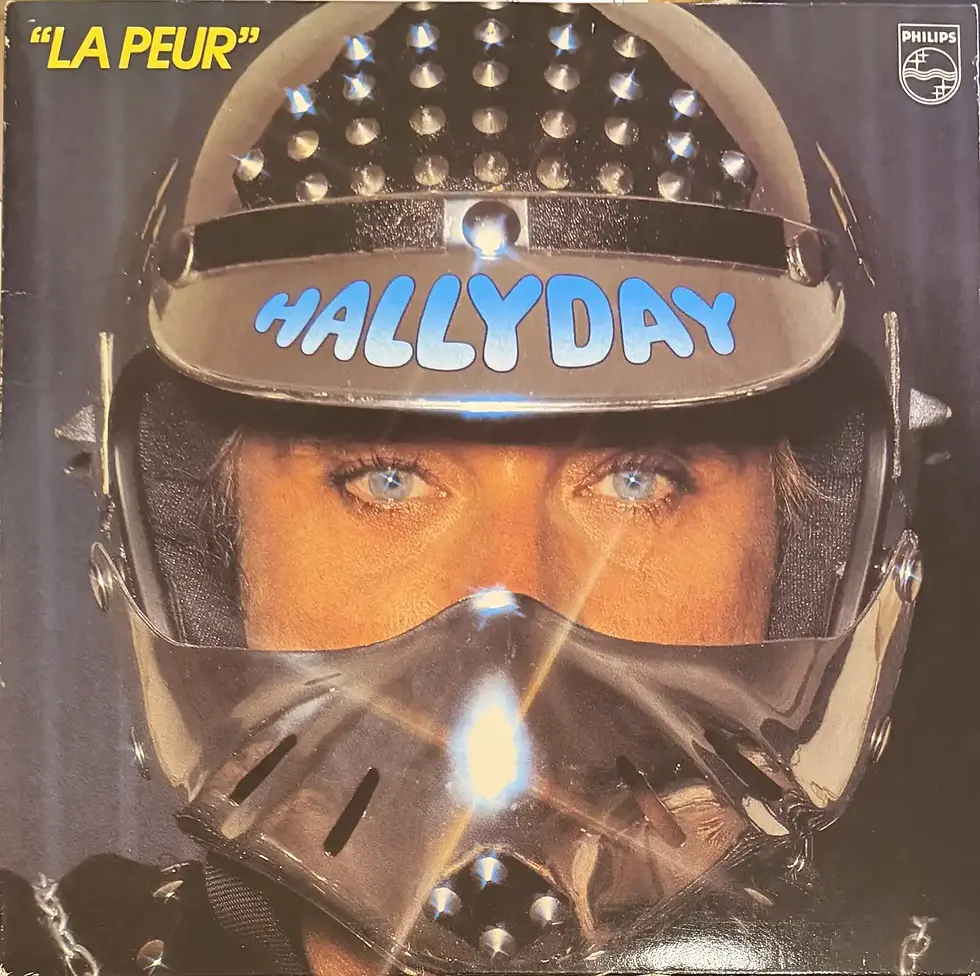 Disque vinyle de Johnny Hallyday - La Peur | Vinyles & Vintage