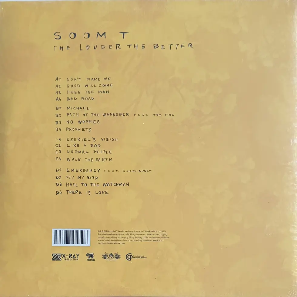 Miniature : Disque vinyle Soom T - The Louder The Better | Vinyles & Vintage