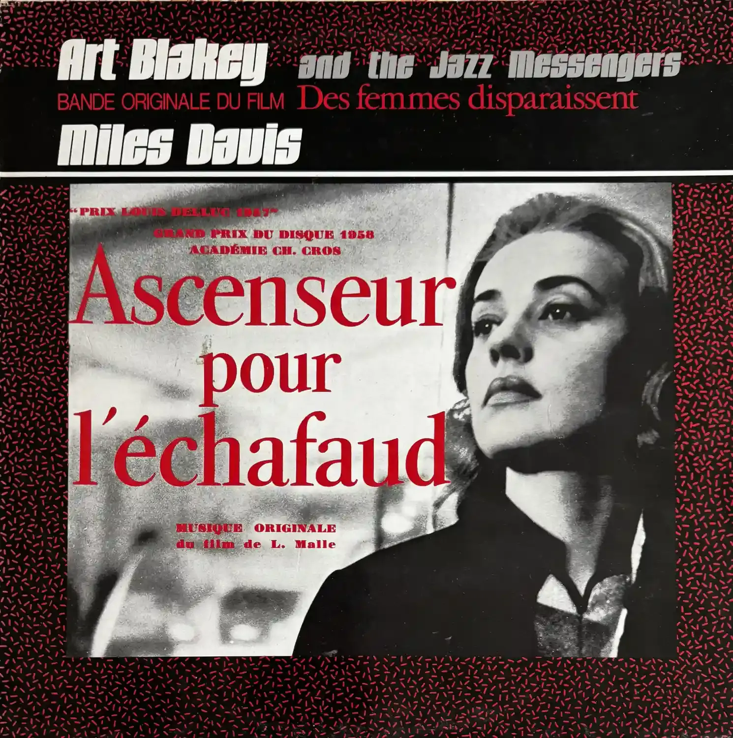 Disque vinyle de Art Blakey / Miles Davis - Ascenseur Pour L'Échafaud / Des Femmes Disparaissent | Vinyles & Vintage
