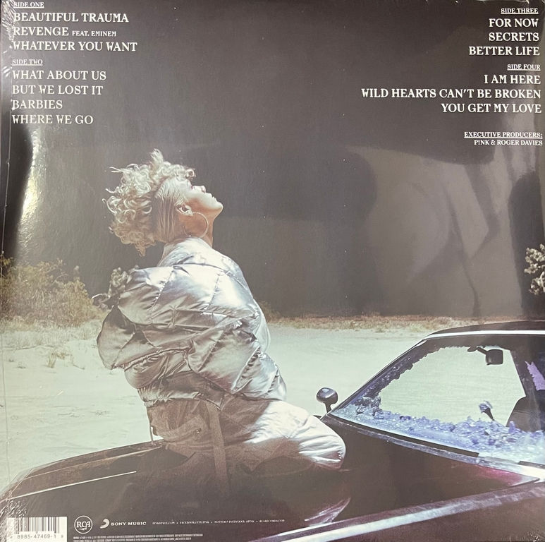 Miniature : Disque vinyle de P!nk - Beautiful Trauma en vente sur www.vinylesandvintage.com (Pink)