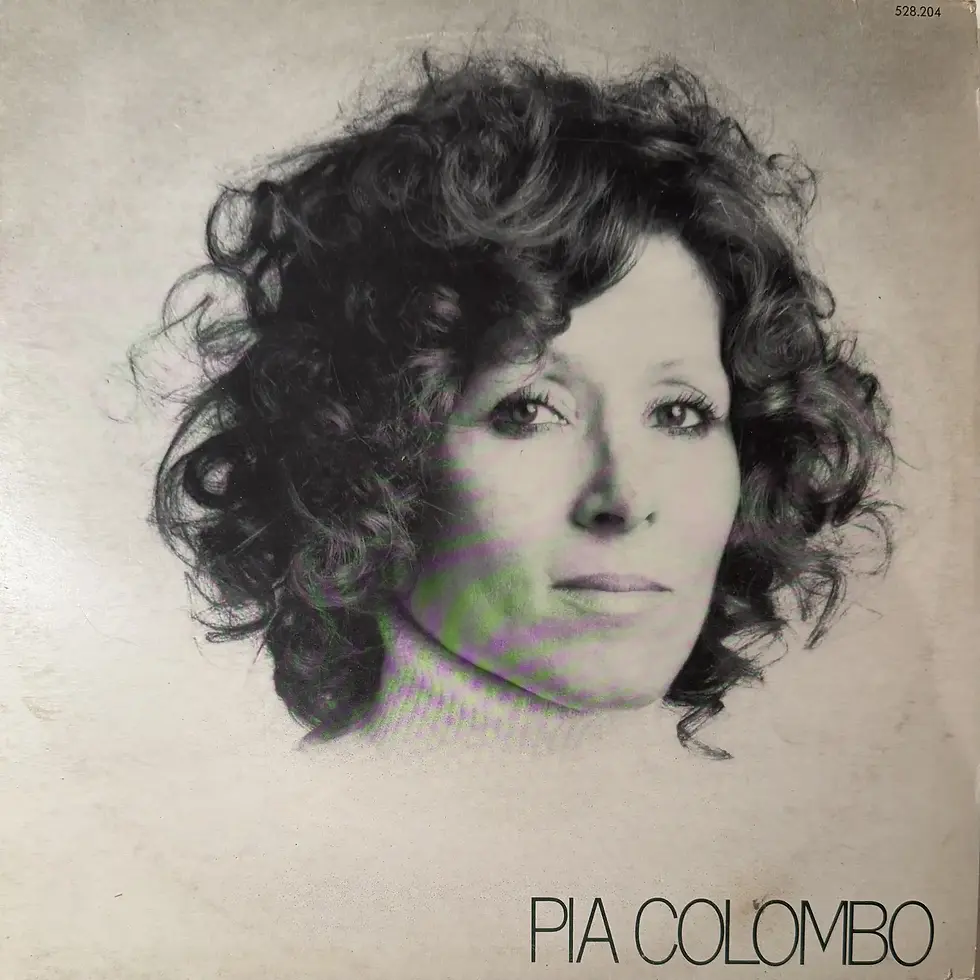 Disque vinyle de Pia Colombo - Les blés | Vinyles & Vintage