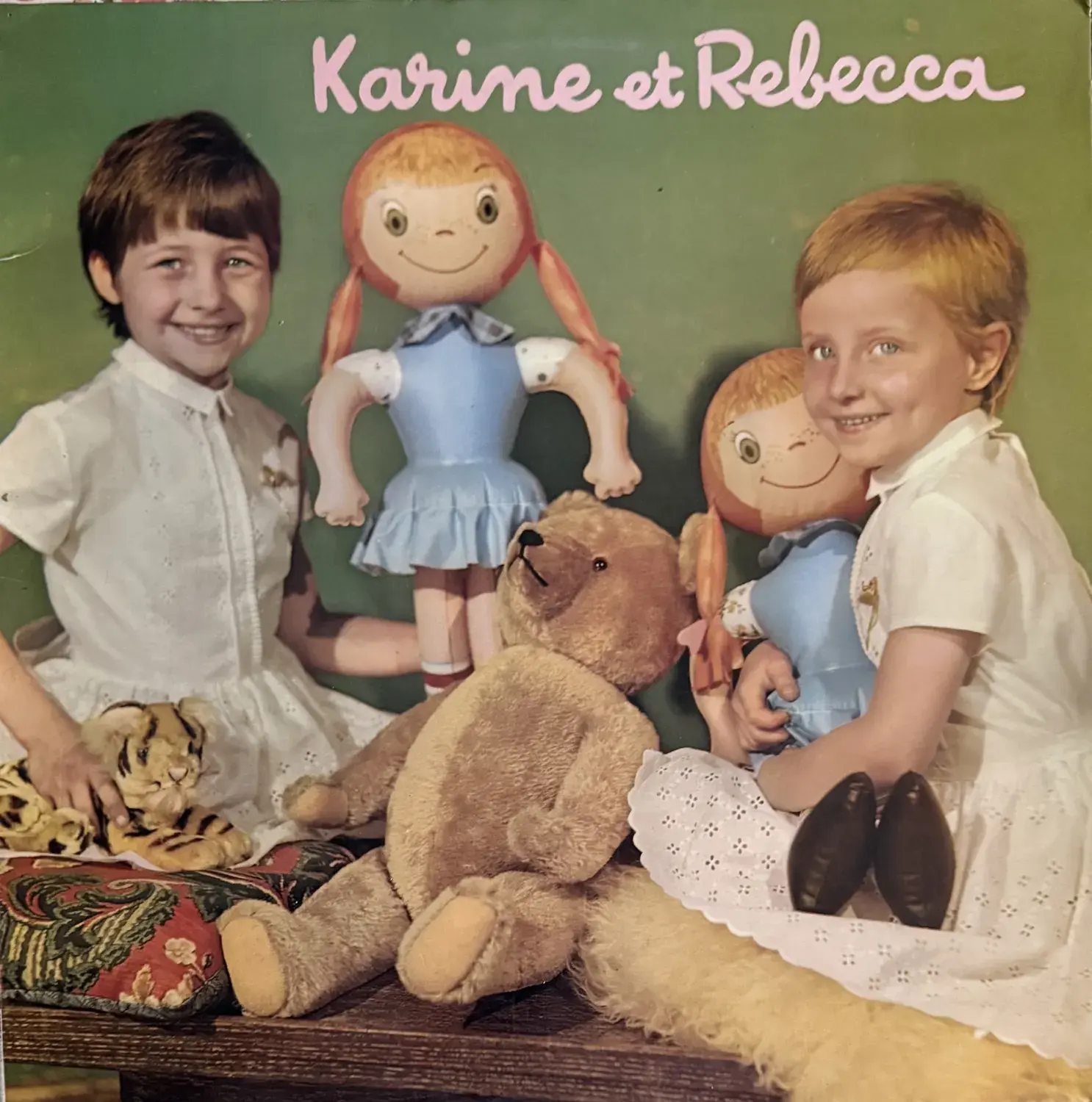 Disque vinyle de Karine Et Rebecca - Moi Je Dors Avec Nounours | Vinyles & Vintage