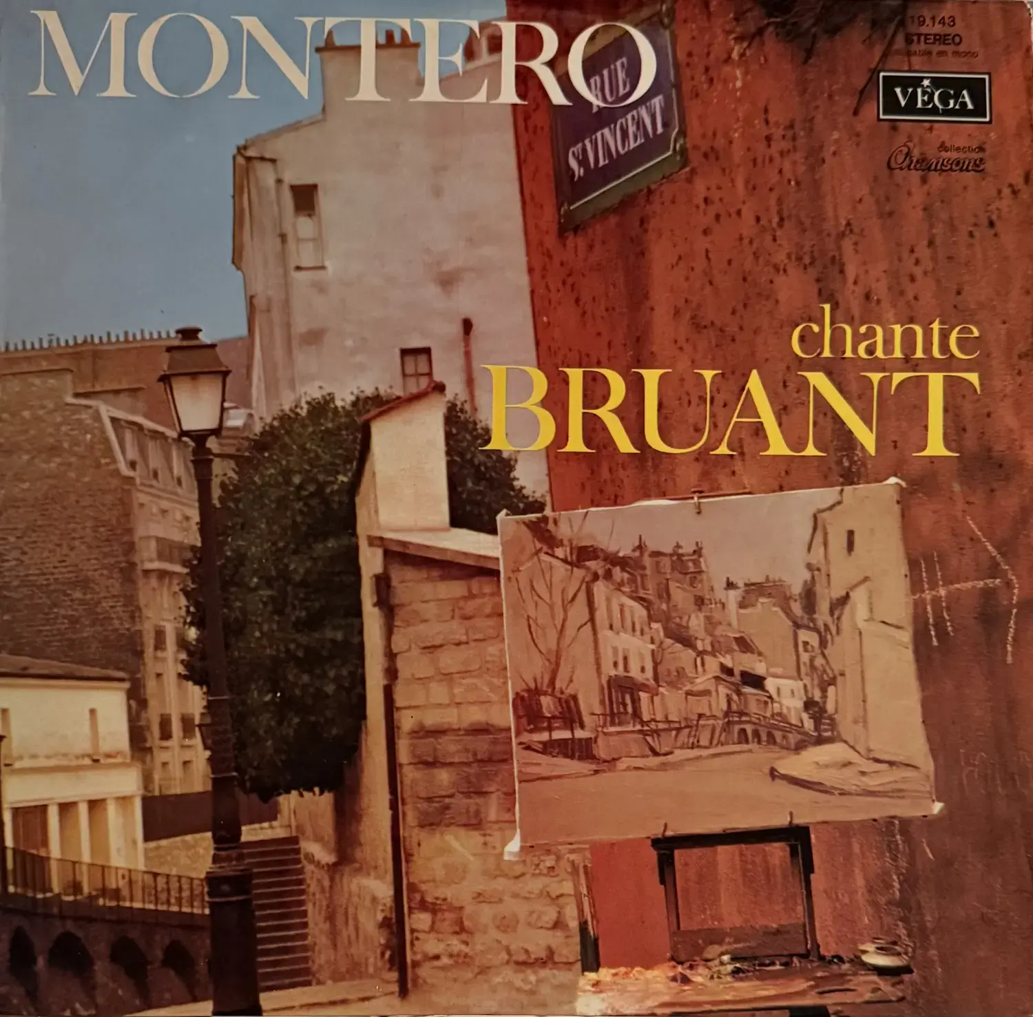 Disque vinyle de Germaine Montero - Germaine Montero chante Aristide Bruant | Vinyles & Vintage