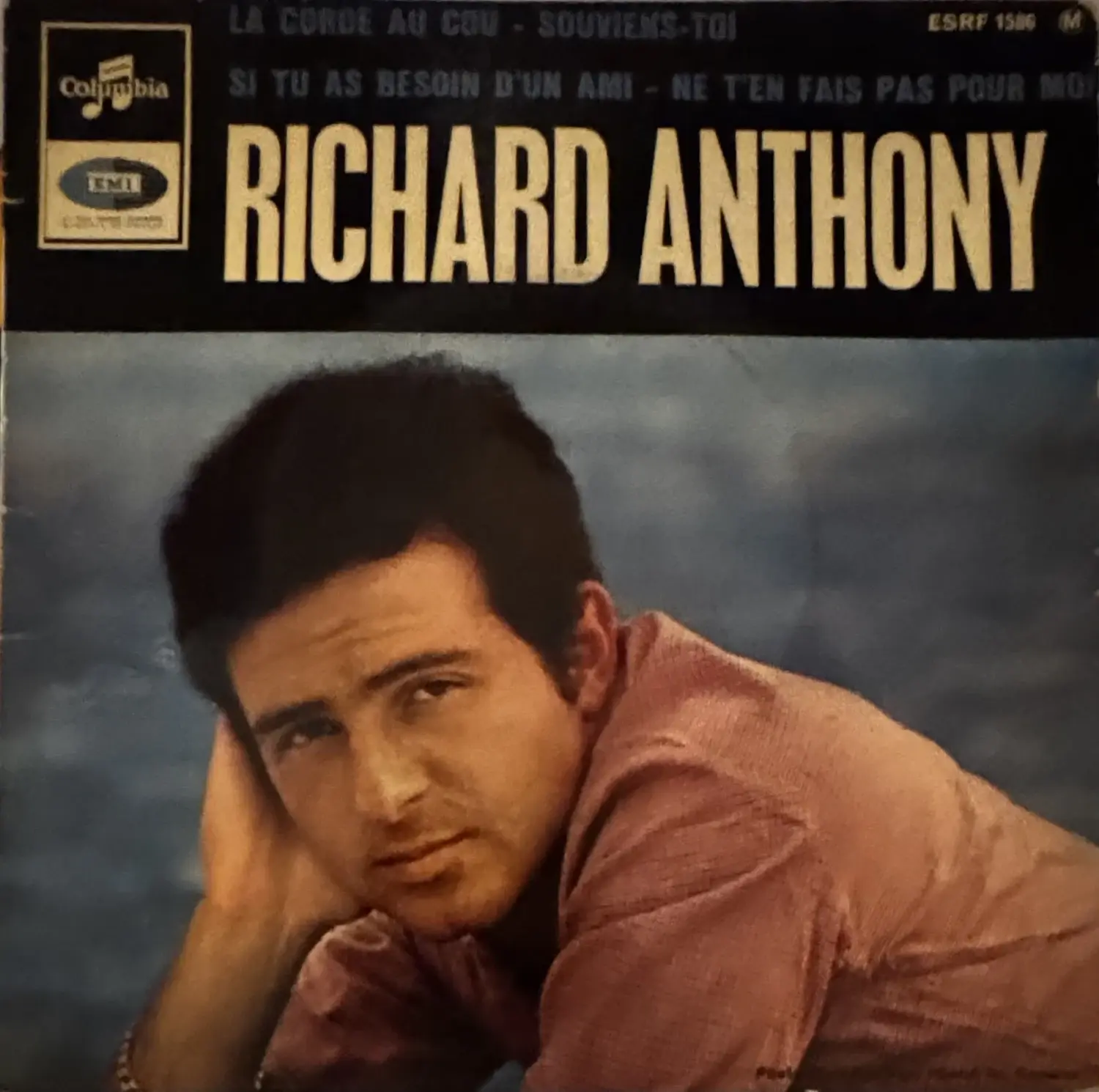 Disque vinyle de Richard Anthony - La Corde Au Cou | Vinyles & Vintage