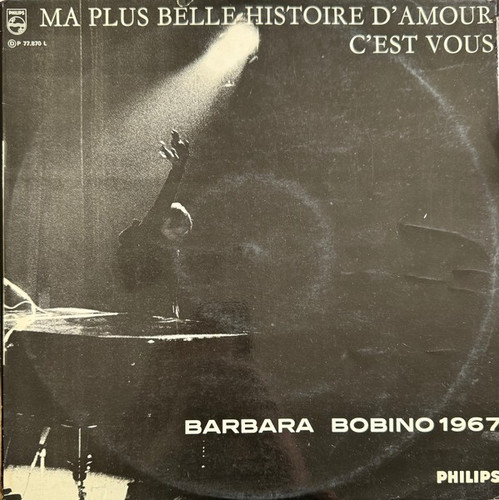 Barbara ‎– Ma Plus Belle Histoire D'amour C'est Vous