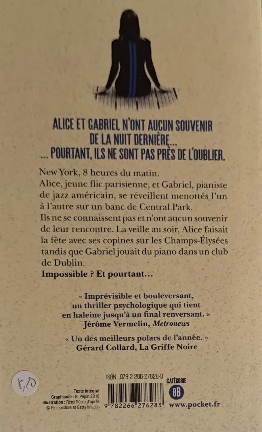 Livre de Guillaume Musso - Central Park | Vinyles & Vintage