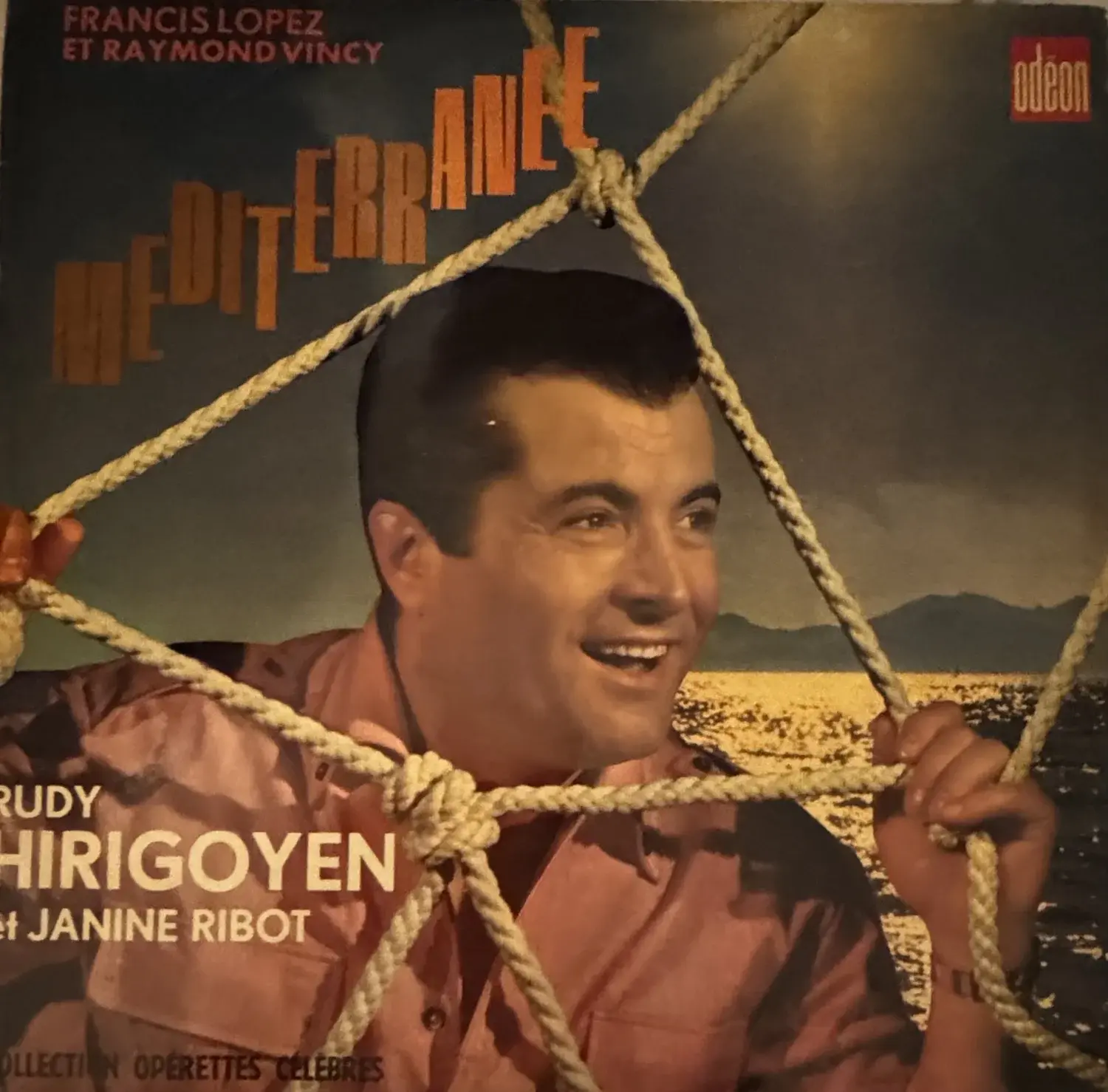Disque vinyle de Francis Lopez Et Raymond Vincy, Rudy Hirigoyen Et Janine Ribot - Méditerranée | Vinyles & Vintage