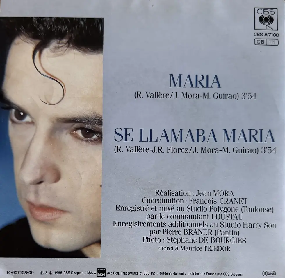 Disque vinyle de Serge Guirao - Maria | Vinyles & Vintage