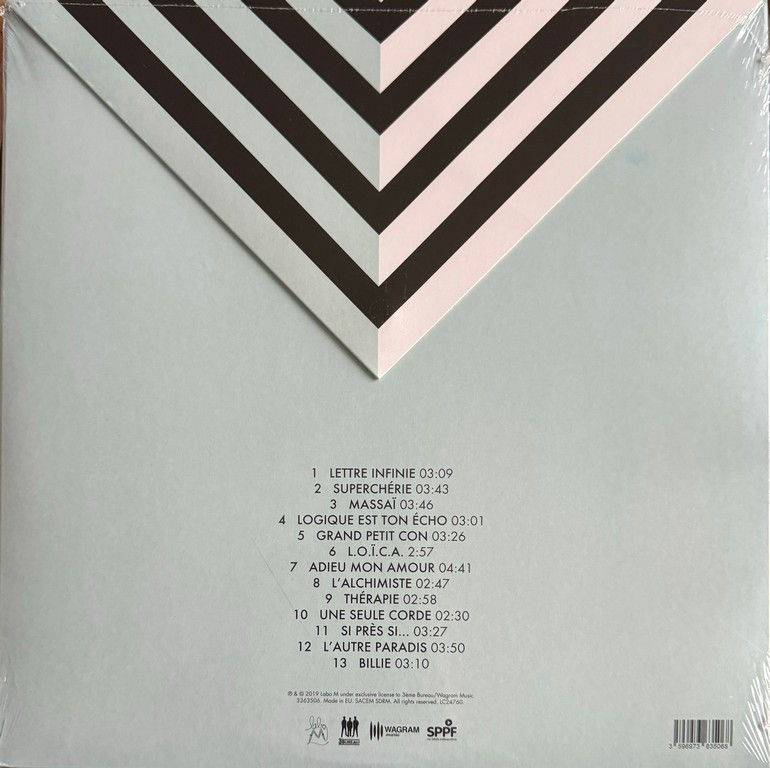 Miniature : Disque vinyle de -M- - Lettre infinie en vente sur www.vinylesandvintage.com