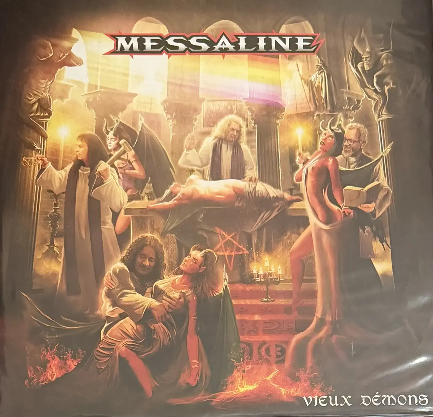 Disque vinyle de Messaline - Vieux Démons | Vinyles & Vintage