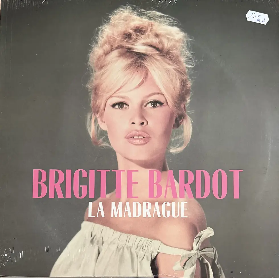 Disque vinyle de Brigitte Bardot - La Madrague | Vinyles & Vintage