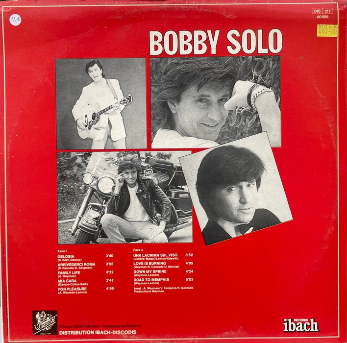 Miniature : Disque vinyle de Bobby Solo - Gelosia en vente sur www.vinylesandvintage.com
