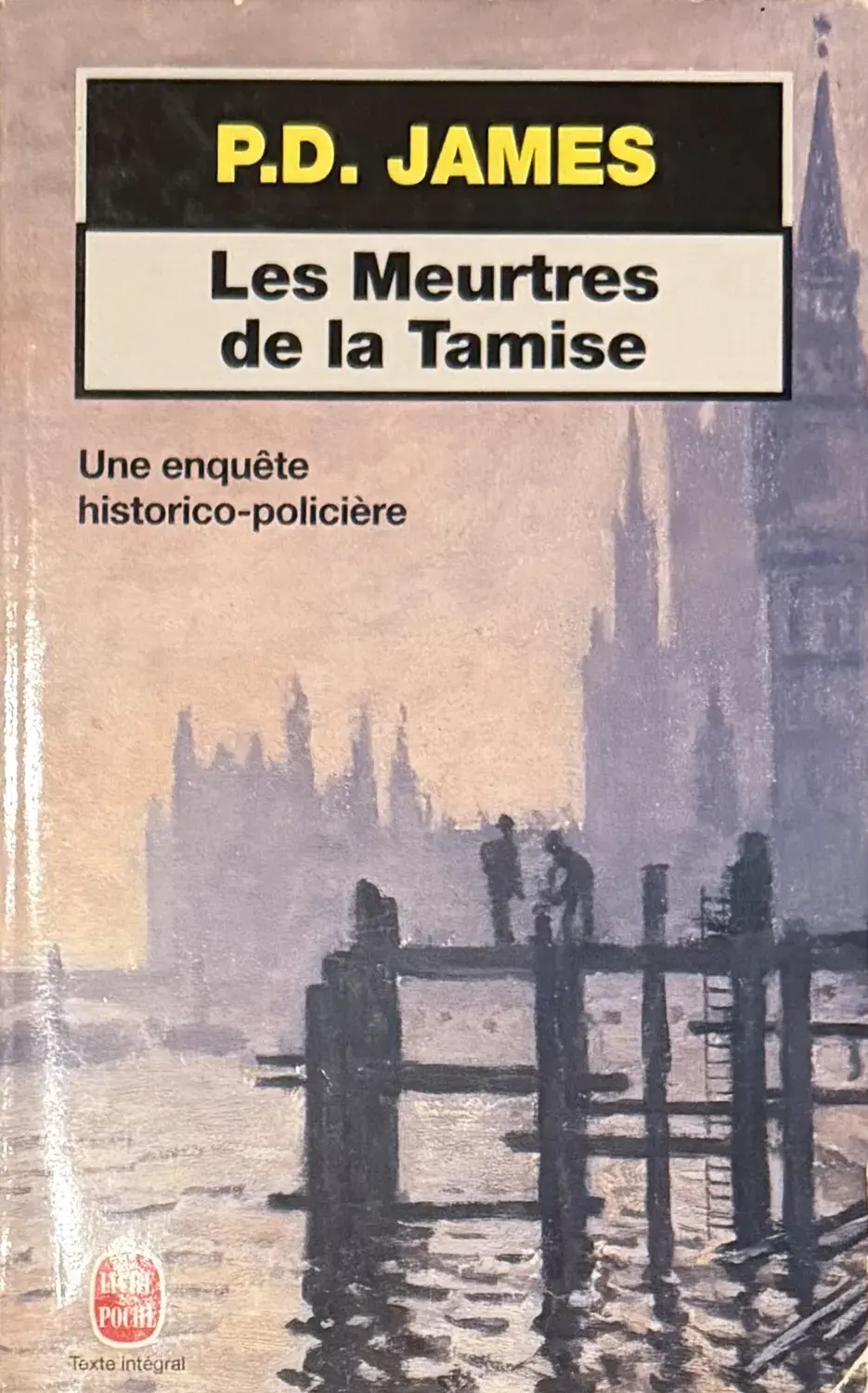 Livre de Phyllis Dorothy James - Les meurtres de la tamise | Vinyles & Vintage