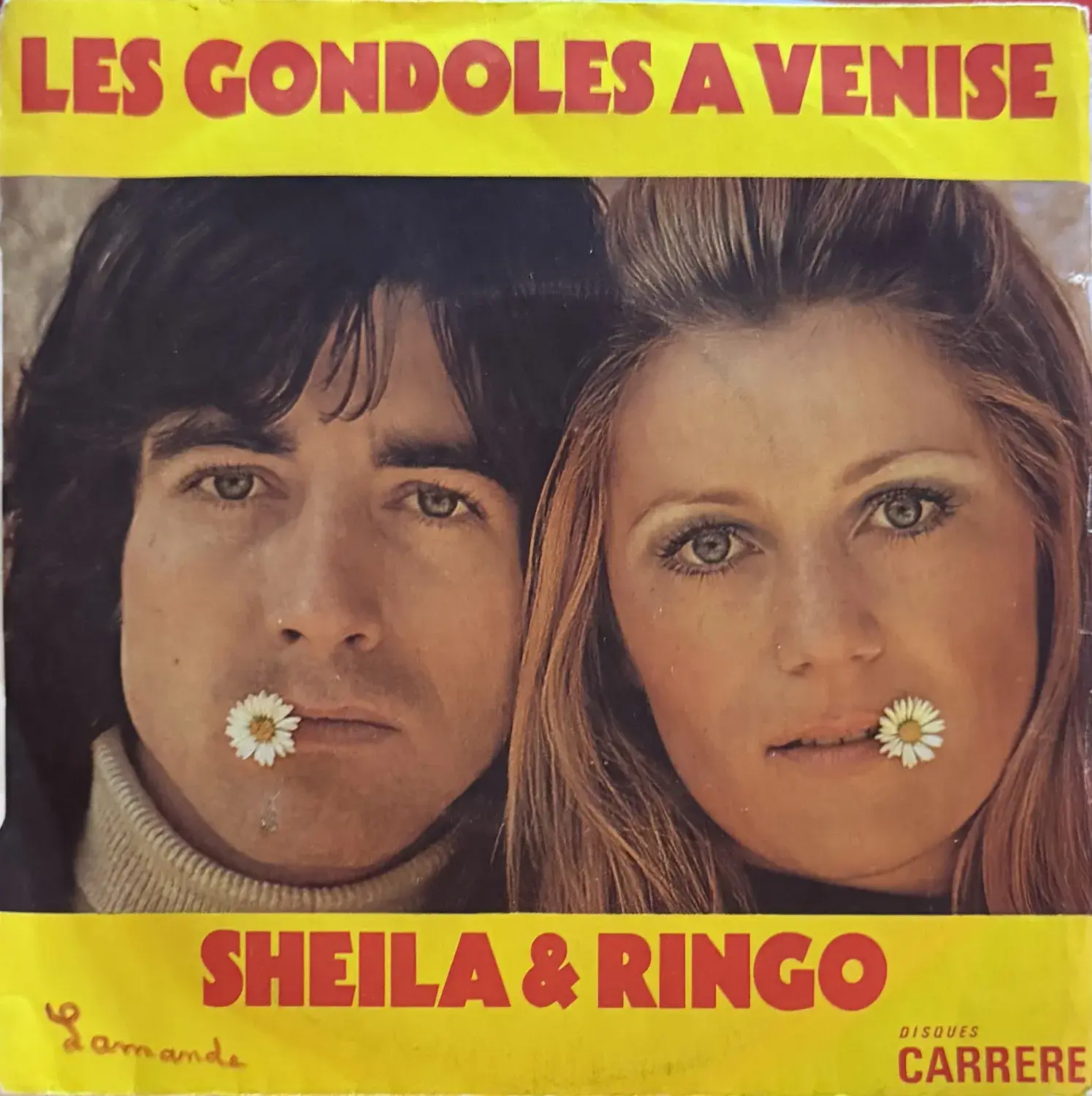 Disque vinyle de Sheila & Ringo - Les Gondoles A Venise | Vinyles & Vintage