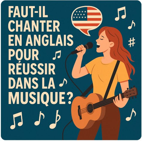FAUT-IL CHANTER EN ANGLAIS POUR RÉUSSIR DANS LA MUSIQUE ?