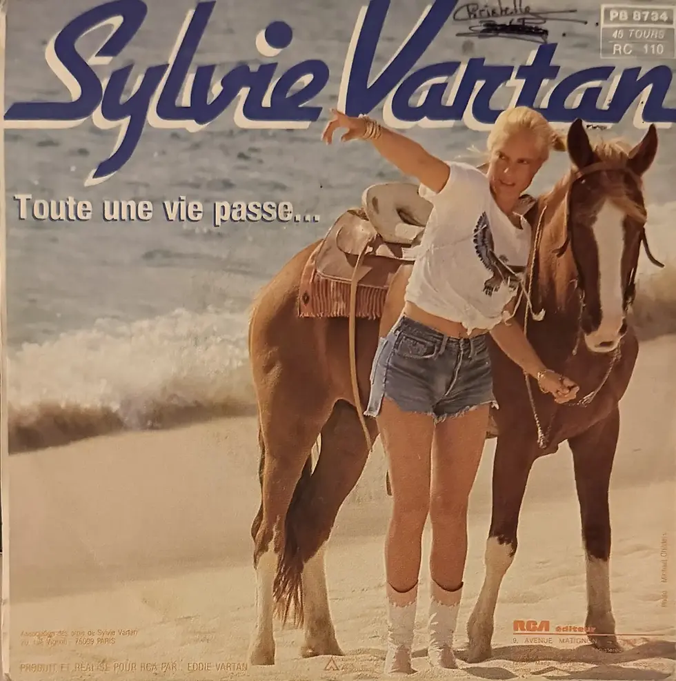 Disque vinyle de Sylvie Vartan - L'amour C'est Comme Une Cigarette | Vinyles & Vintage