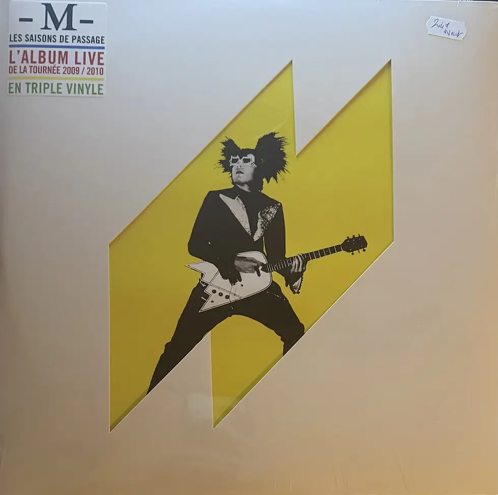 Disque vinyle de -M- - Les Saisons De Passage : Live 2009-2010 | Vinyles & Vintage