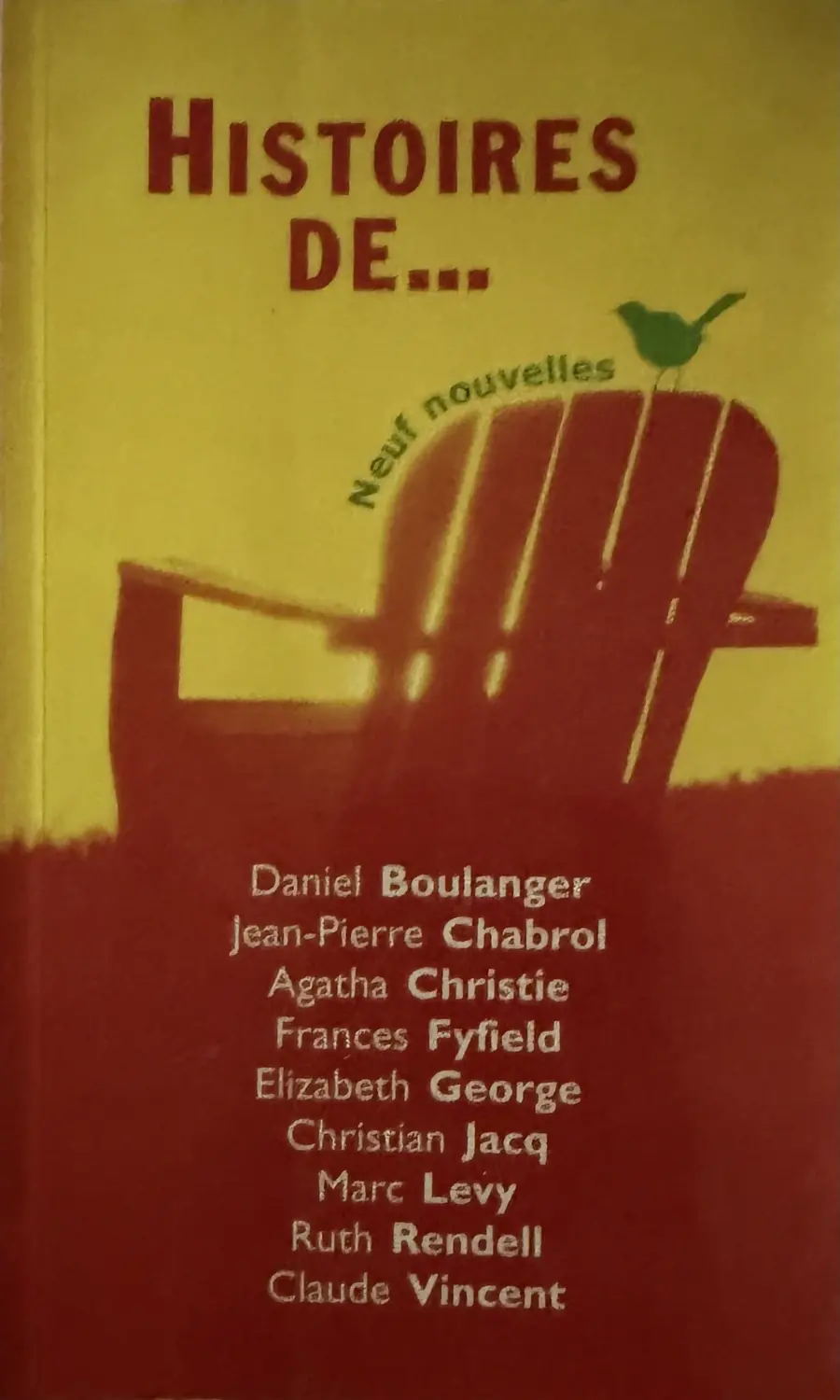 Livre de Histoires de… - Neuf nouvelles | Vinyles & Vintage