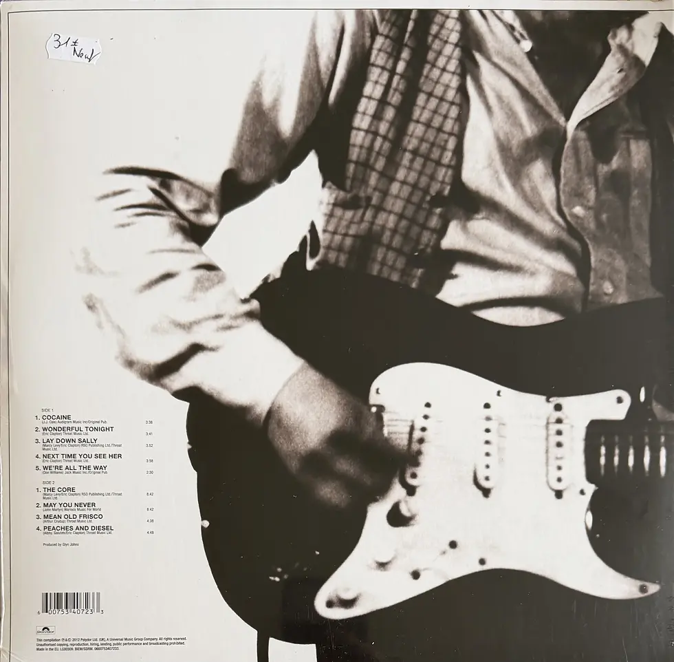 Disque vinyle de Eric Clapton - Slowhand (35th anniversary edition) | Vinyles & Vintage