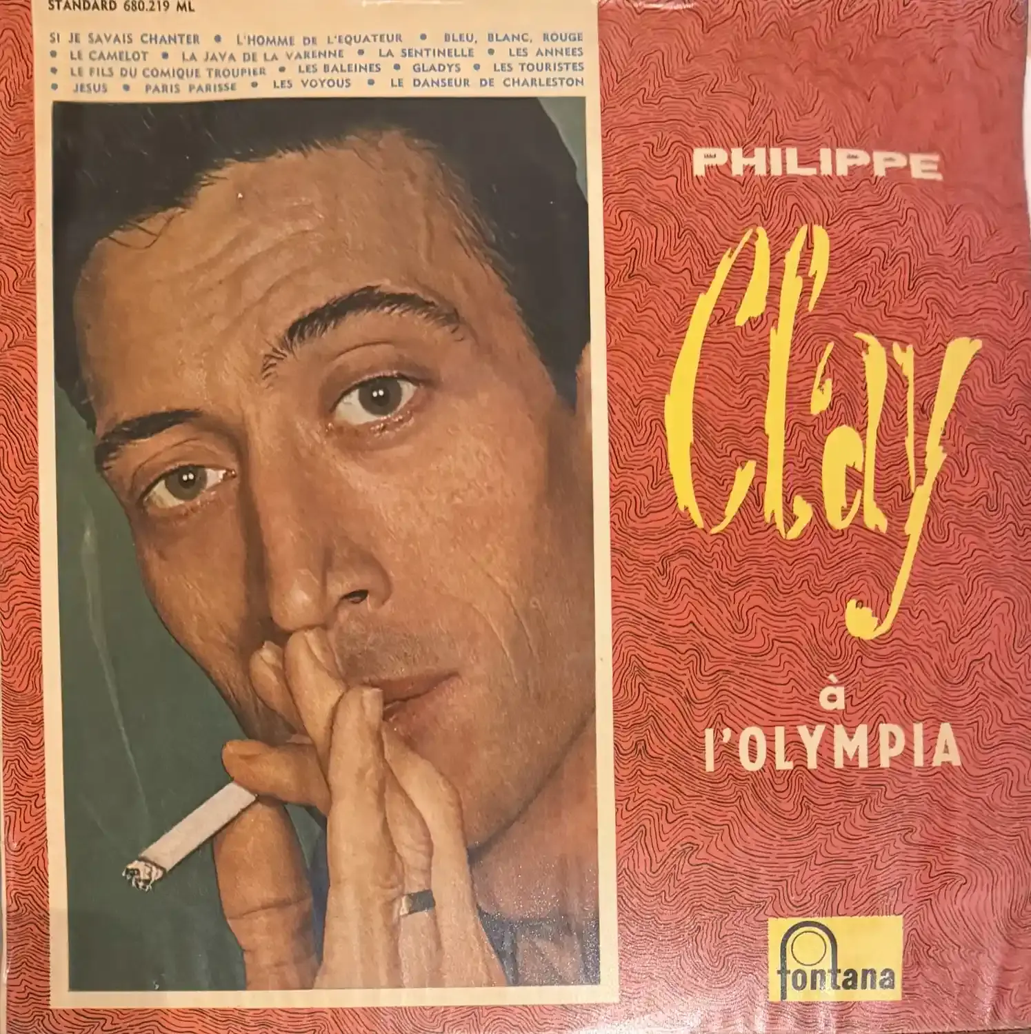 Disque vinyle de Philippe Clay - A L'Olympia | Vinyles & Vintage