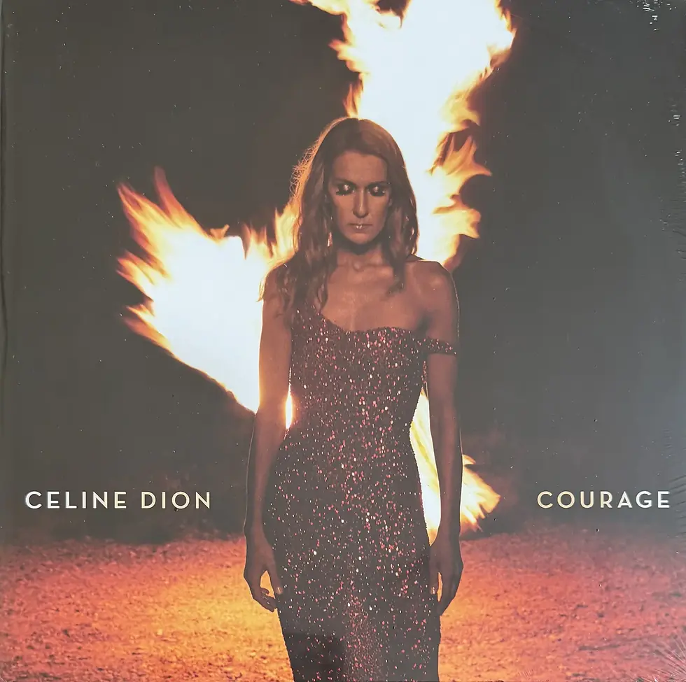 Disque vinyle de Céline Dion - Courage | Vinyles & Vintage