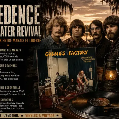 Creedence Clearwater Revival : l'Amérique rock entre marais et liberté