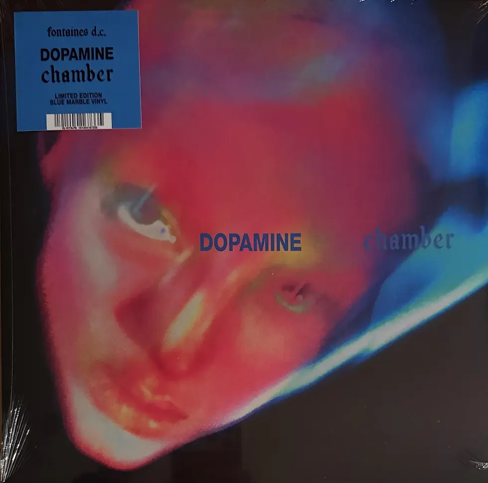 Disque vinyle de Fontaines D.C. - Dopamine Chamber (Edition limitée Blue Marble) | Vinyles & Vintage