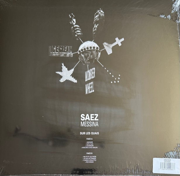 Miniature : Disque vinyle de Saez - Messina, Vol 2 : Sur Les Quais en vente sur www.vinylesandvintage.com