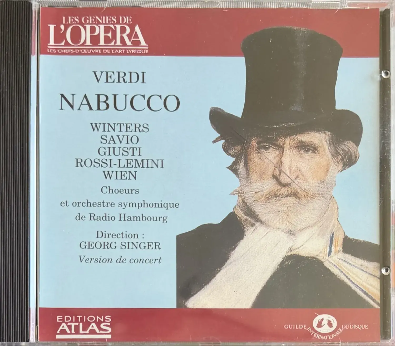 CD Audio de Giuseppe Verdi, George Singer - Nabucco | Vinyles & Vintage