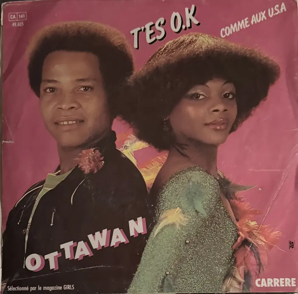 Disque vinyle de Ottawan - T'es O.K. | Vinyles & Vintage