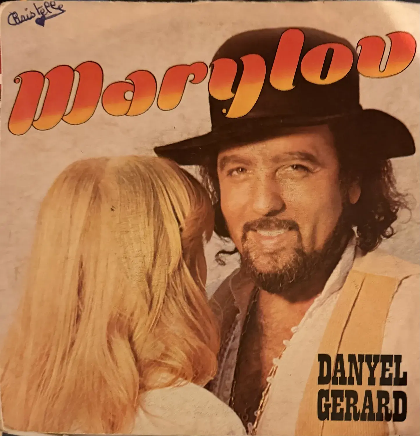 Disque vinyle de Danyel Gérard - Marylou | Vinyles & Vintage